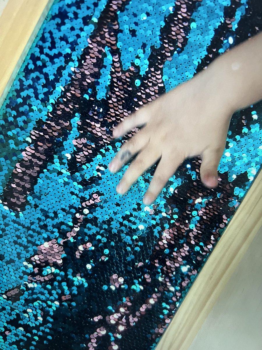 Miss Taylor (@misstaylor_eyfs) on Twitter photo The new sequin board has been very popular! The new sequin board has been very popular!