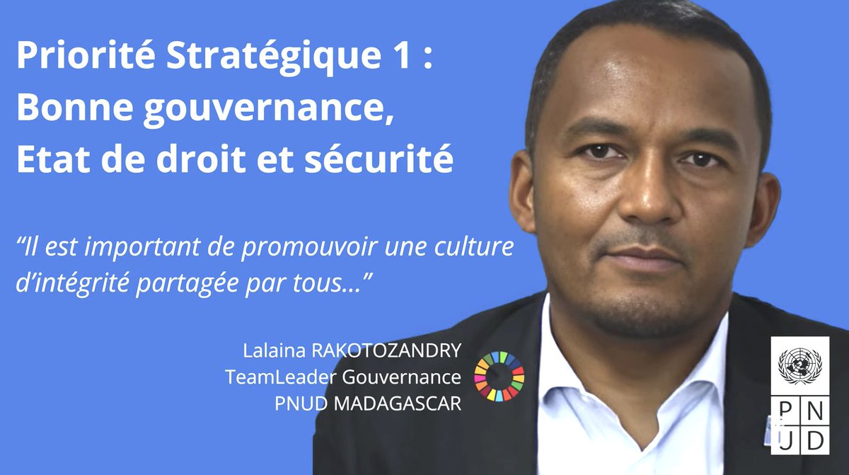 🎉Le PNUD Madagascar est ravi de vous partager son podcast sur la gouvernance et la lutte contre la corruption!

 📺Nous vous invitons à explorer cette édition en cliquant sur le lien suivant :
youtu.be/F6TYCA-pl-4

📽️ Nous vous souhaitons bonne visionnage !