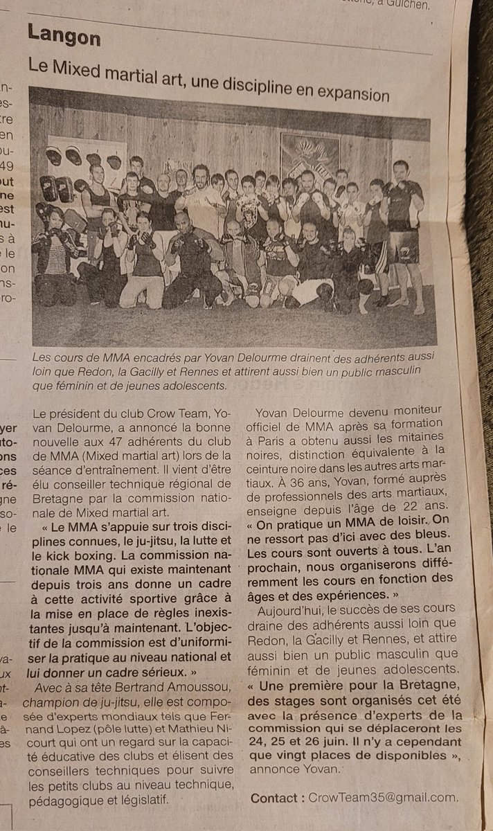 Fred44460's tweet photo. @CyrilleDiabate Quel escroc il a jamais de JJB et à jamais pratiquer que le Karaté puis le Mma avec son petit club La Crow Team ou j'ai rencontré Cyrille 1 foi.
A l'époque j'etait son salarié et membre du club de Mma mes aussi 1 ami quel escroc.
Il entube tout le monde Yovan Delourme https://t.co/eU3sn3Nsdy