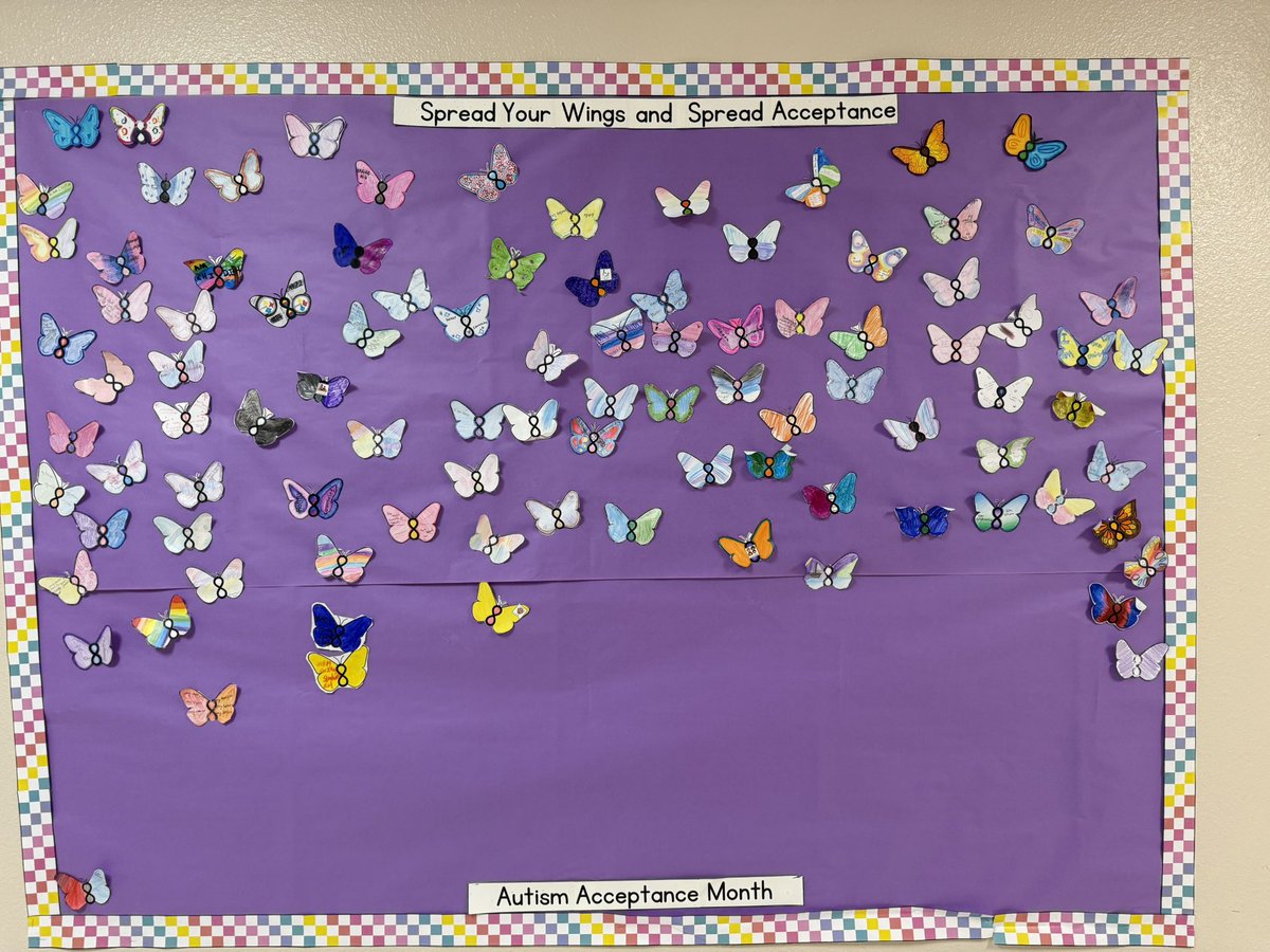 We want to also recognize April is Autism Acceptance Month 🧩
