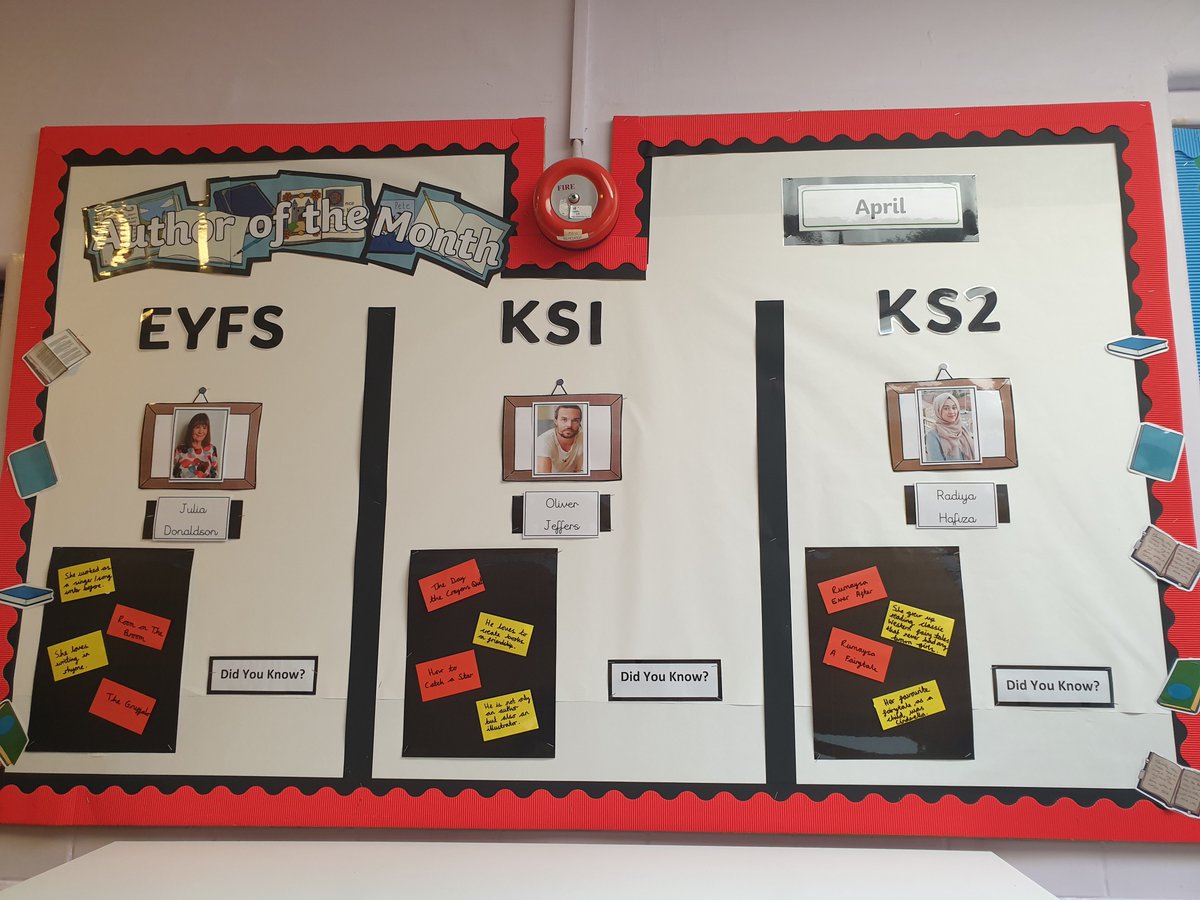 LeighPrimary's tweet image. This month, we are celebrating stories  and adventures brought to life by @radiyahafiza ,  @OliverJeffers and @donaldson_ju ! #AuthoroftheMonth #learningtoread #readingtolearn @LeighPrimaryHT #lifelonglearners #article31 @UNICEF_uk @voice21oracy #elevatinglearning