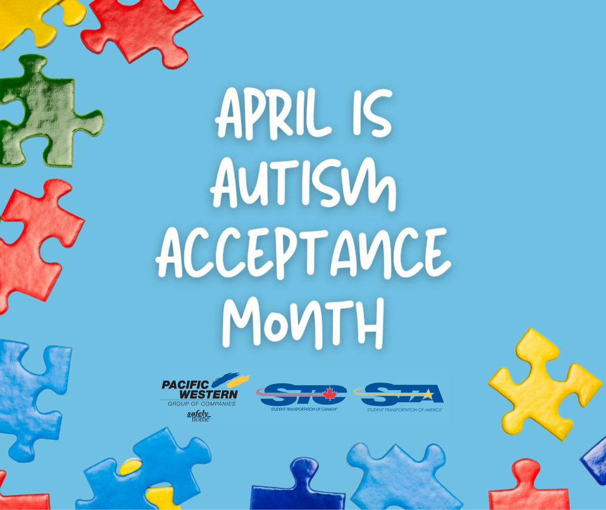 Today is World Autism Awareness Day and April is Autism Acceptance Month! At PWT and STC, we're committed to fostering a safe and inclusive environment for all students and our employees.
#AutismAcceptance #InclusionMatters #LightItUpBlue #WorldAutismAwarenessDay #SafelyHome