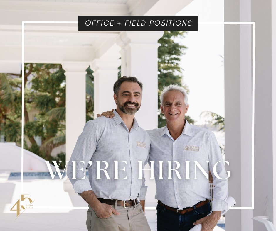 PerroneConst's tweet photo. We are hiring exceptionally talented construction management professionals: Currently seeking to expand with positions for Senior Residential Construction Estimator/Purchaser and Field Superintendent. 

For more information, please call us at 941.924.6900 https://t.co/26seTfX3Rv