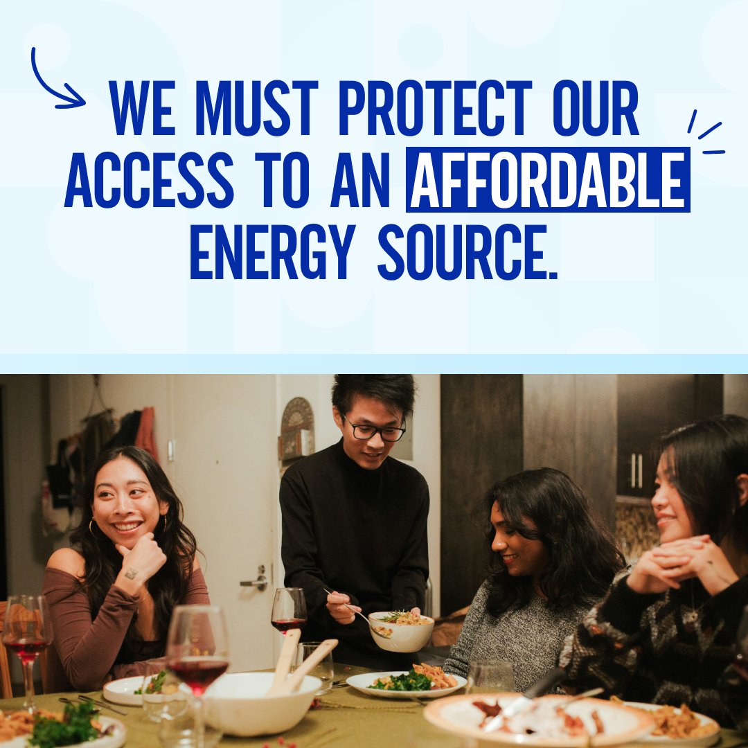 Natural gas is 3x more affordable than electricity—and experts say it’s going to stay that way for decades! We’re here to protect this affordable energy source.