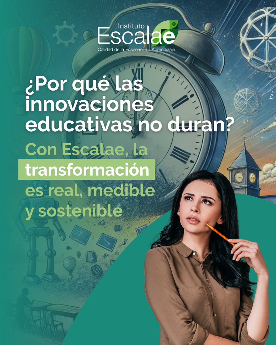 Escalae_Es (@escalae_es) on Twitter photo 🔄 ¿Por qué las innovaciones educativas no duran? Con Escalae, la transformación es real, medible y sostenible 📈
Contáctanos: escalae.org/contacta/
📩 info@escalae.org
🌐 escalae.org
#InnovaciónEducativa #TransformaciónReal 🔄 ¿Por qué las innovaciones educativas no duran? Con Escalae, la transformación es real, medible y sostenible 📈
Contáctanos: escalae.org/contacta/
📩 info@escalae.org
🌐 escalae.org
#InnovaciónEducativa #TransformaciónReal