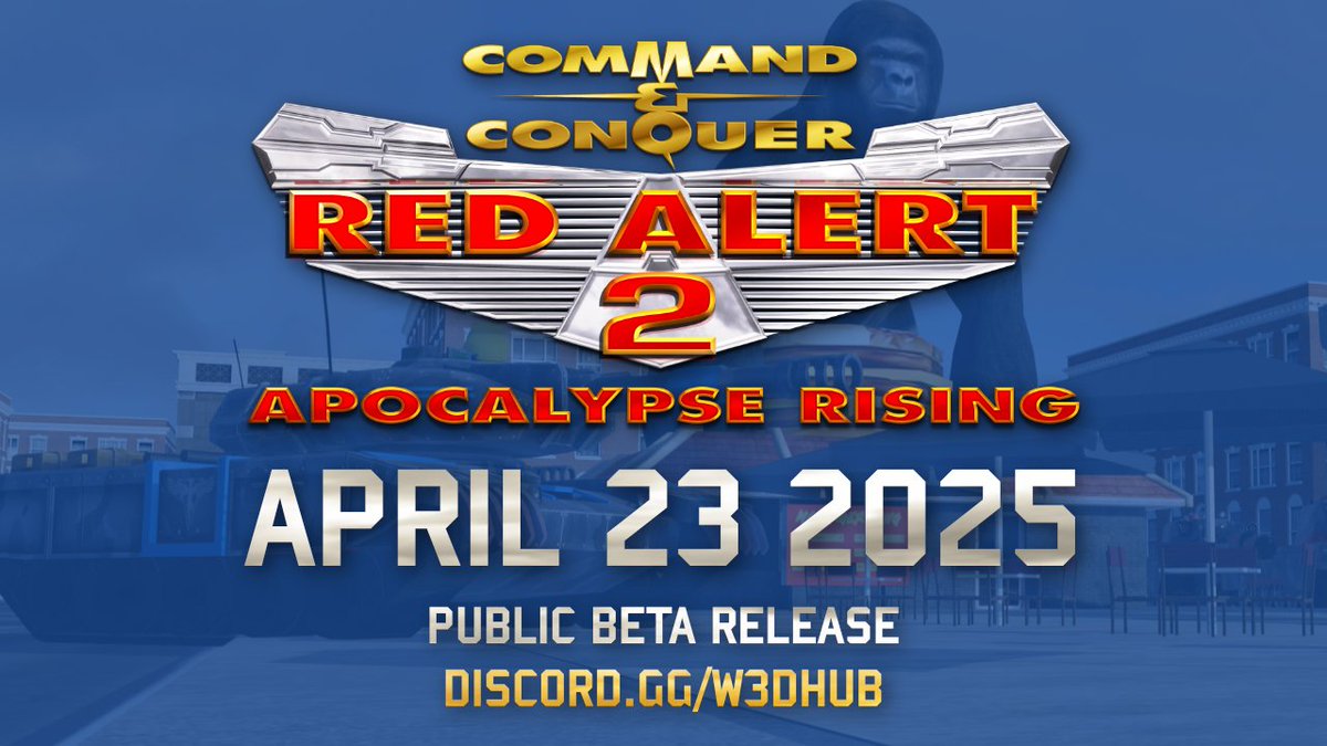 Reposting on April 2nd so you know it's real. Experience Apocalypse Rising on April 23, 2025