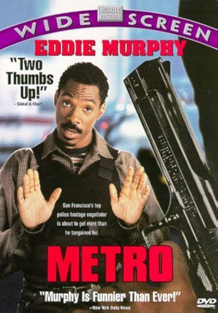 @notabombpodcast had me on to talk about two unsung Murphy movies. They're calling it Axel Foley Lite, so which of these is the better #EddieMurphy alternative? Metro or Showtime?