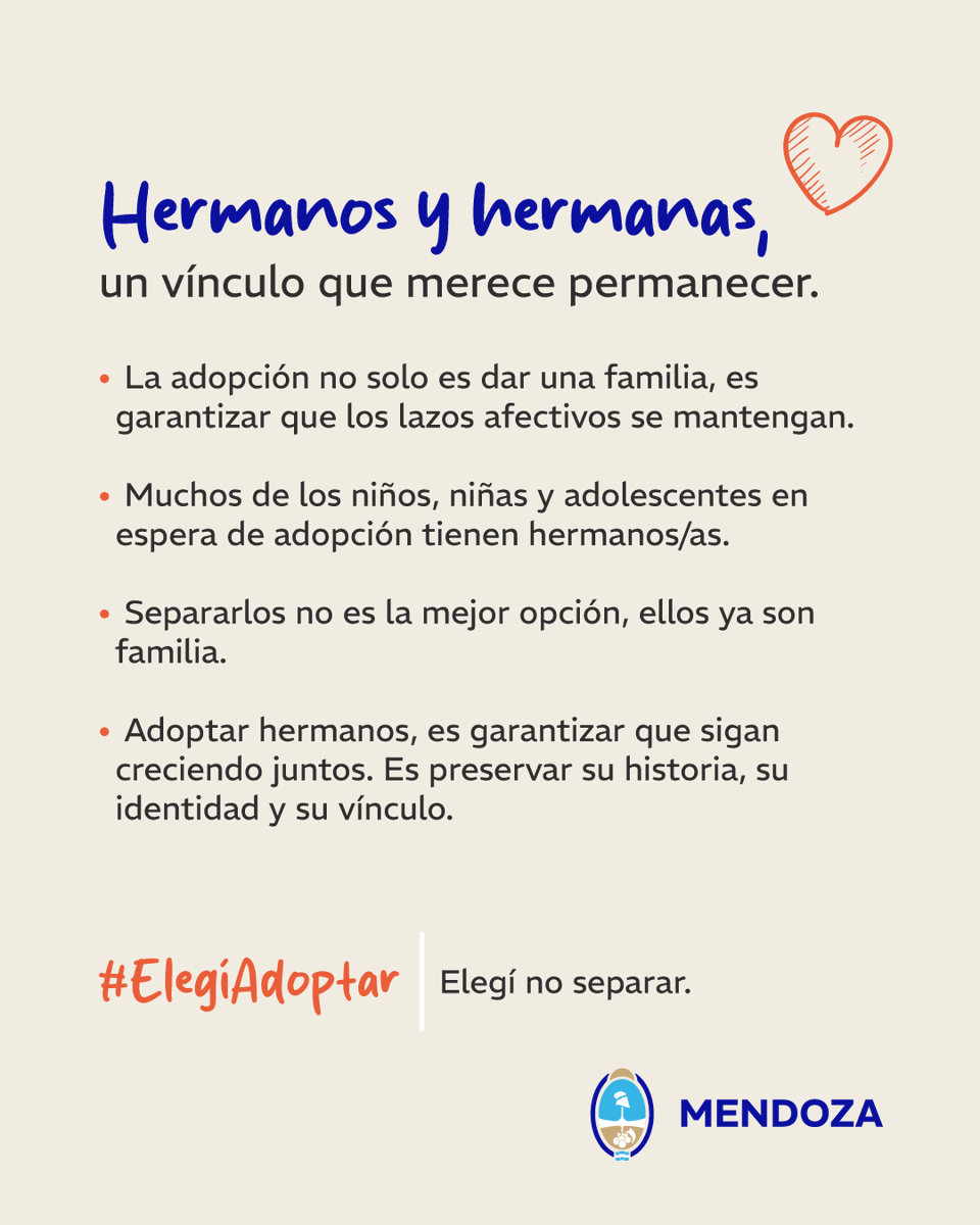 educultuydge's tweet photo. 👶🏻Todos los niños, niñas y adolescentes merecen crecer en una familia, rodeados de amor y libres de violencia.

Vos podés ser parte del cambio. Informate, sumate y ayudemos juntos a construir nuevas historias familiares 👨‍👩‍👧‍👦 https://t.co/9MtNDDdTDz