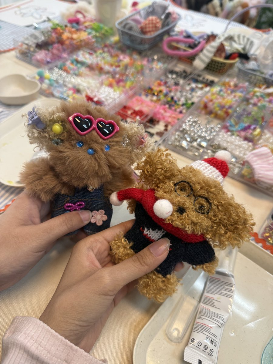 aestheticFS's tweet photo. 🐶🧶🧵🪡 I can’t lose my keychain 🥹
ไปทำตุ๊กตาร้านนี้มา น่ารักมากมีตัวเดียวในโลกด้วย อิอิ อั้ยหมาเนิร์ด https://t.co/MR7JMD6kPU