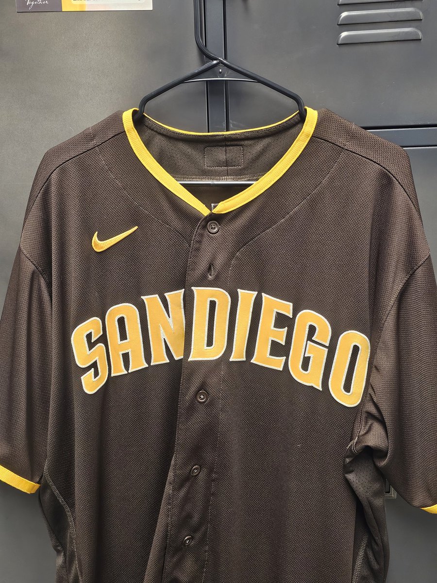 CoachMapes's tweet photo. @DonOrsillo @Padres we are supporting you from Texas. My daugher has worn the same hat for every game and I have worn the same jersey! Worked on opening day, so we are sticking with it! Prepared to put it on right after school for the day game! 

#GoPadres https://t.co/a6PYRktow5