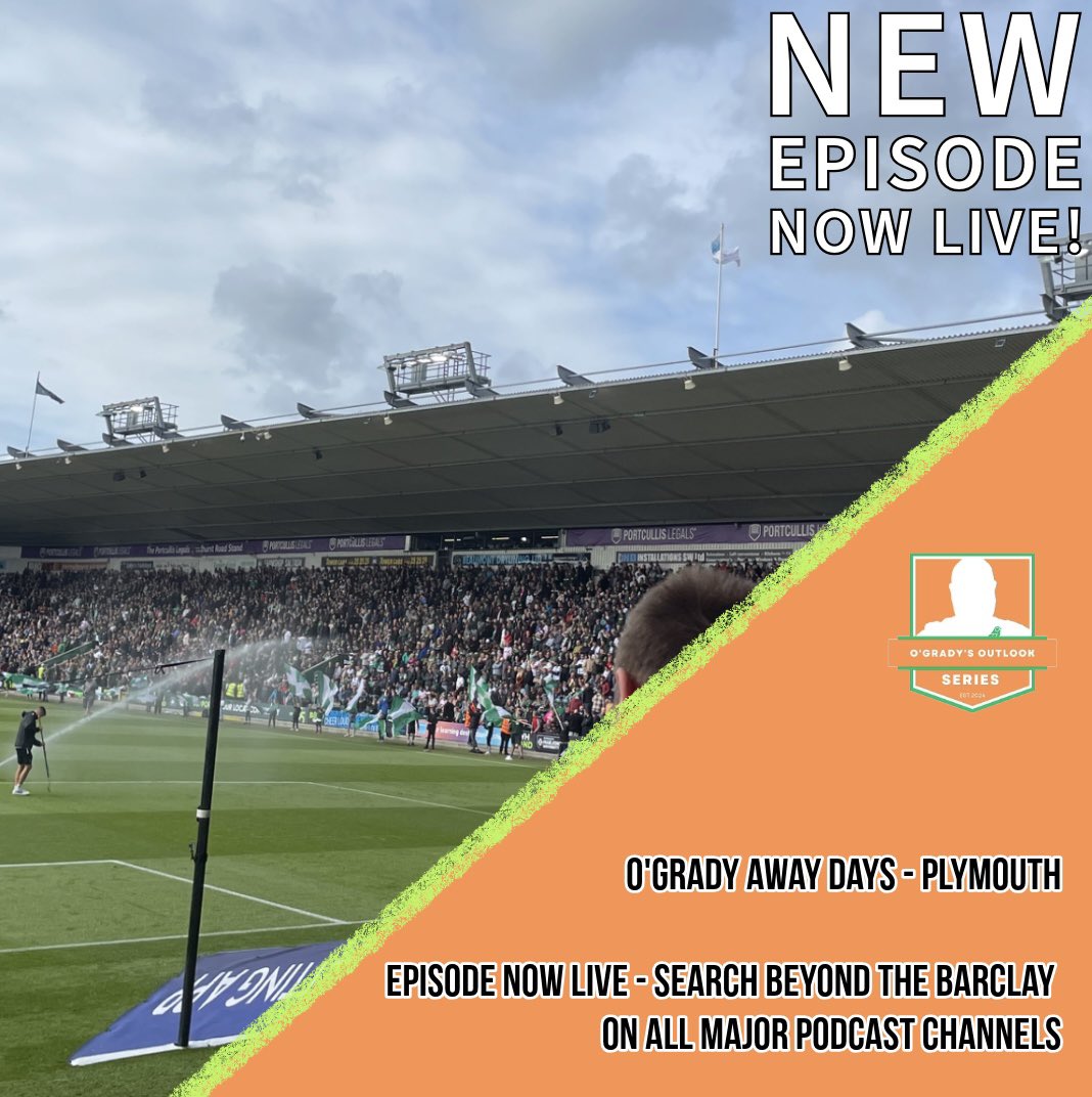 BTBPodcastNCFC's tweet photo. 🚨 LIVE NOW! 🚨

🔰 O’Grady Away Days is back on Beyond the Barclay! This week, we’re heading to Home Park as Norwich City take on Plymouth Argyle.

🎙️ Cillian O’Grady is joined by Matt Bryan (Norwich fan) & Reece Moore (Plymouth fan) to preview the big game! Can the Canaries handle the long trip south, or will the Pilgrims make home advantage count?

⚽ Predictions, tactics & plenty of banter – don’t miss it!

📺 Watch on YouTube: https://t.co/8l9fUdhtL2
🍏 Listen on Apple Podcasts: https://t.co/R8BdBaGjP4
🎧 Listen on Spotify: https://t.co/xIOsEgyWn9

#NCFC 🟡🟢 #PAFC 💚⚽ #Championship #OGradyAwayDays #BeyondTheBarclay #NorwichCity #PlymouthArgyle #FootballChat