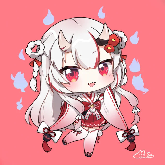 余～だよっなあやめちゃん#百鬼絵巻 