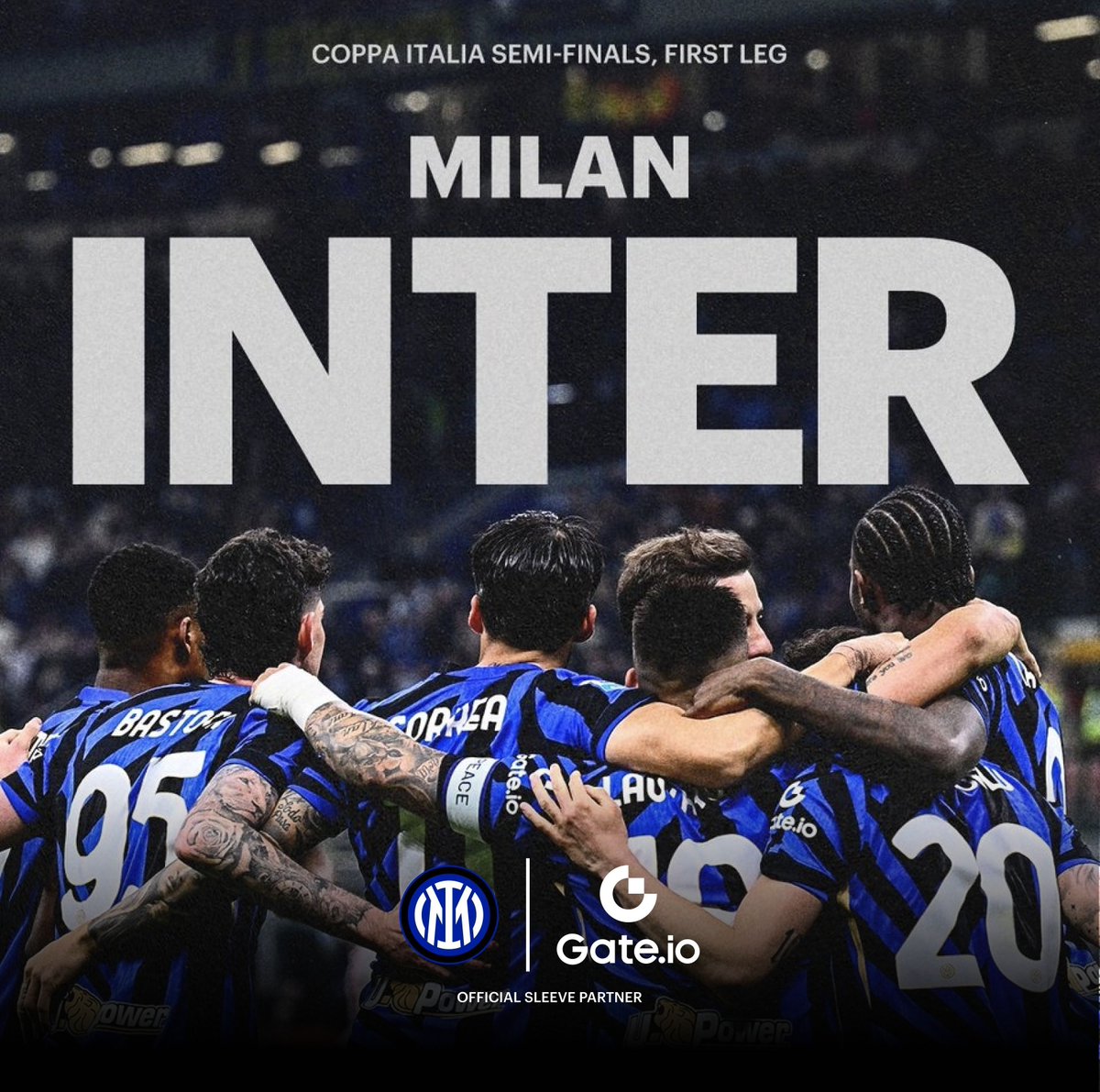 Gate's tweet image. Next step, #DerbyMilano.
@Inter

#GateioInter | #GatewayToChampionships | #ForzaInter