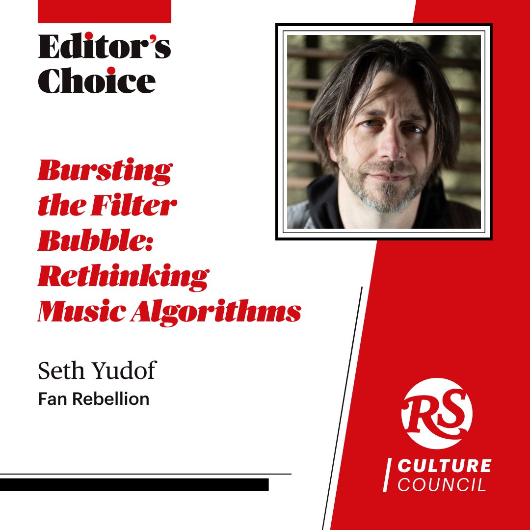 rollingstonecc's tweet image. 🌟 Editor&apos;s Choice 🌟

@sethyudof explores how hyper-personalized playlists may be keeping listeners in a musical echo chamber — while platforms like TikTok embrace randomness to spark fresh hits. rolst.cc/4cdb9r7

#MusicDiscovery #StreamingAlgorithms #MusicIndustry
