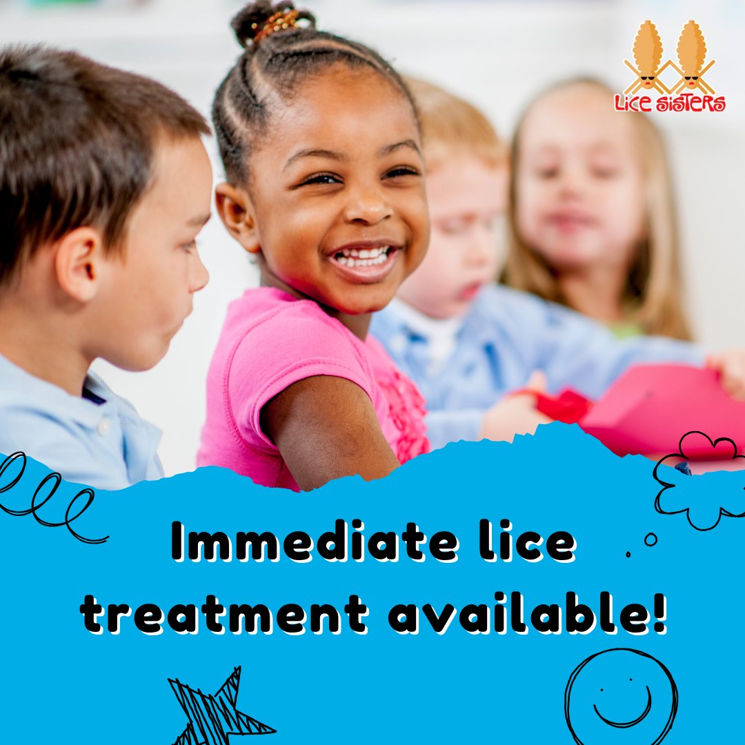 LiceSisters's tweet photo. Bring your child to our location for fast and effective lice removal. Our experienced team will ensure your child is lice-free in no time. 🙌 https://t.co/Morqurbxuv