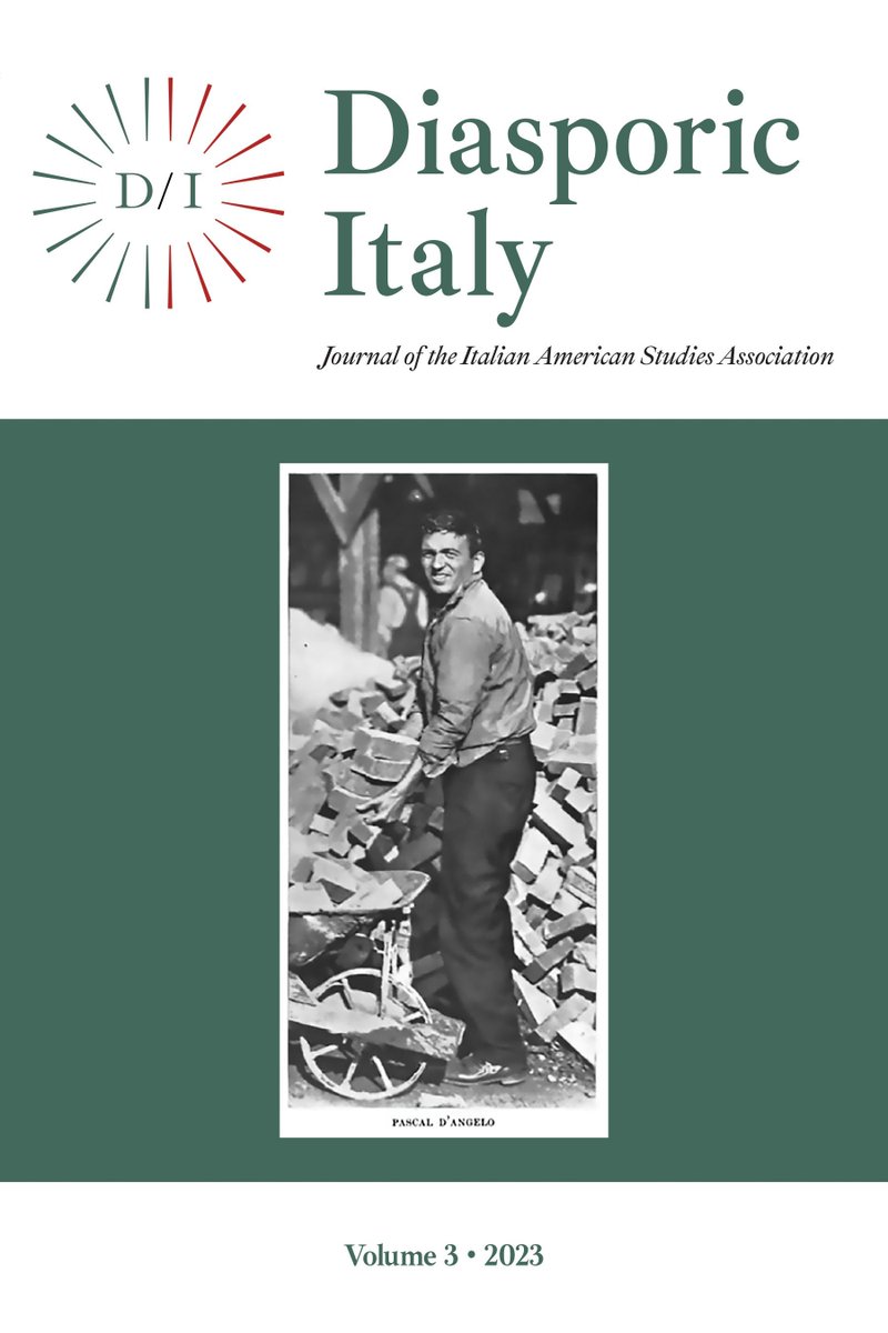 Edited by <a href="/RyanCalabretta/">Ryan Calabretta</a>, Diasporic Italy is an interdisciplinary journal devoted to the Italian American diaspora. Vols 1 - 3 are already out and it's accepting submissions for future issues! It's also the official journal of @IASA1966. Learn more now: press.uillinois.edu/journals/?id=di