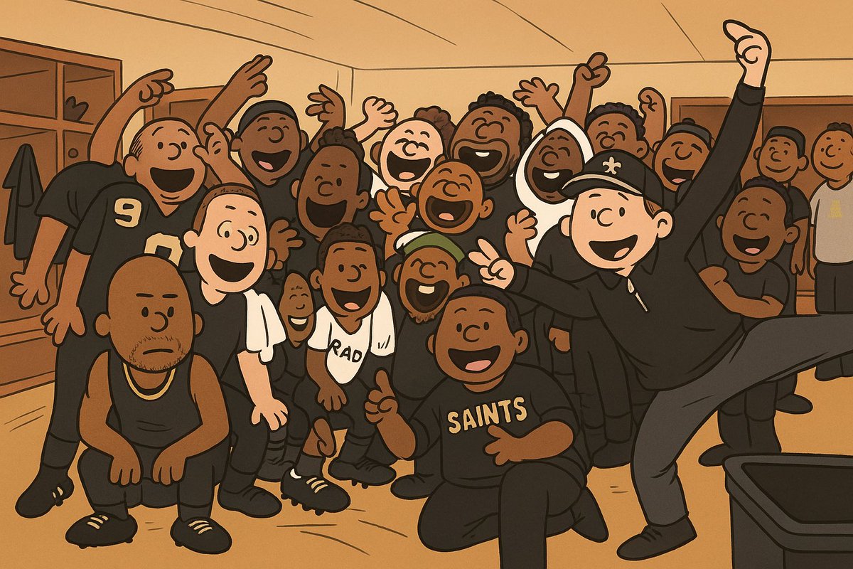 THREAD: I had AI animate classic #Saints moments in a variety of animation styles. The results were 🤯😂⚜️