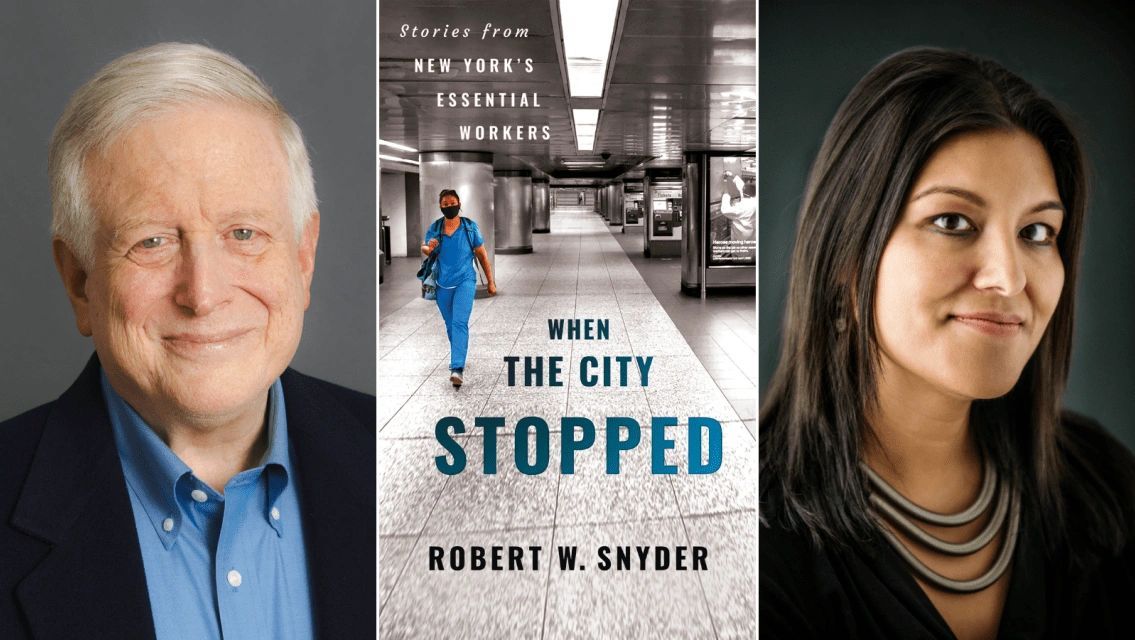Epicenter NYC (@epicenter_nyc) on Twitter photo TONIGHT: Remember NYC’s early lockdown? Robert Snyder’s "When the City Stopped" captures that moment and honors those who got us through. Join the talk tonight at 6:30 p.m. with <a href="/mitrakalita/">S. Mitra Kalita</a>. RSVP: buff.ly/8vIi3lA TONIGHT: Remember NYC’s early lockdown? Robert Snyder’s "When the City Stopped" captures that moment and honors those who got us through. Join the talk tonight at 6:30 p.m. with <a href="/mitrakalita/">S. Mitra Kalita</a>. RSVP: buff.ly/8vIi3lA