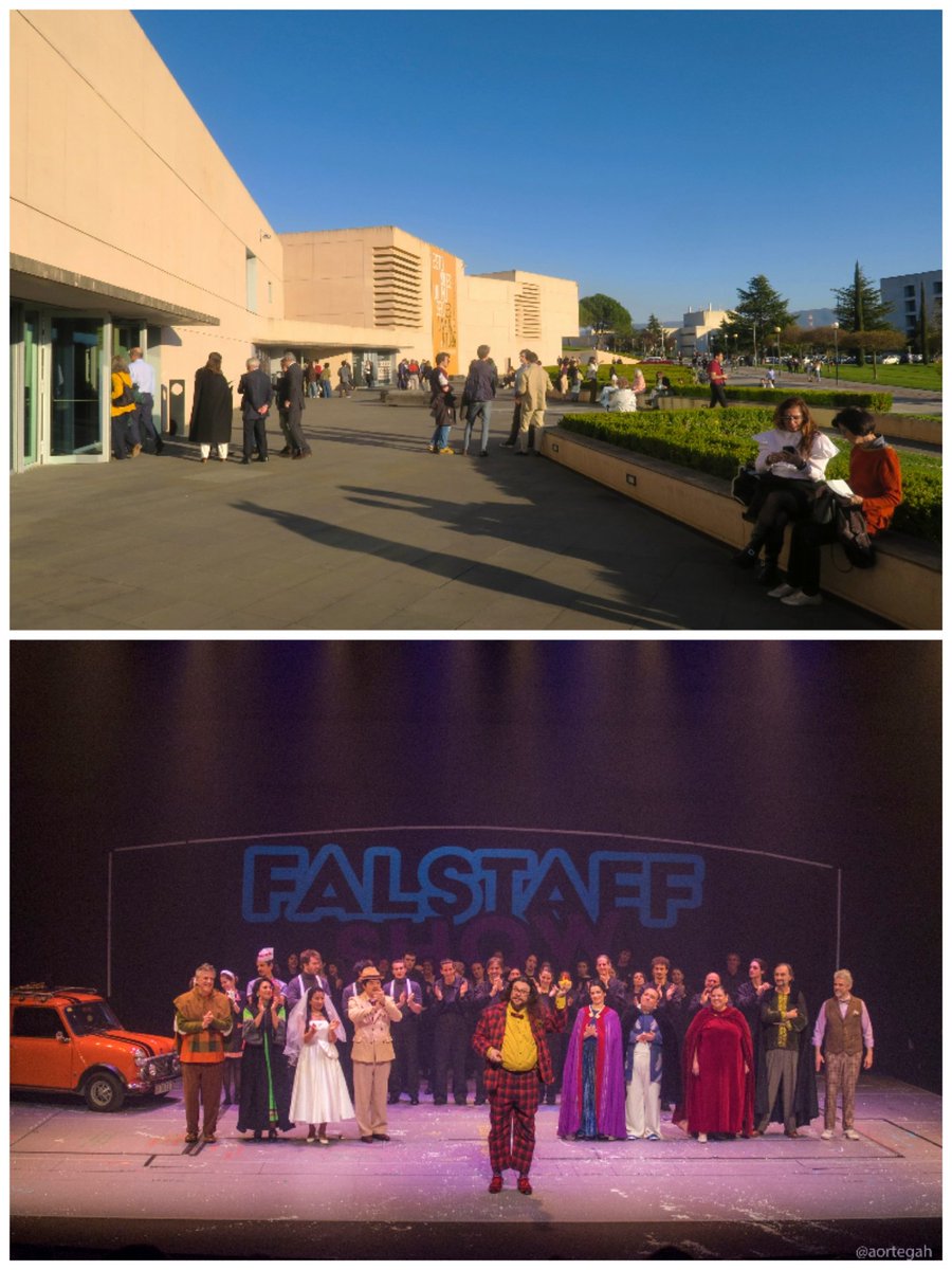 Adolfo Ortega (@aortegah) on Twitter photo No se pierdan hoy la 2a y última representación de 'Falstaff' en <a href="/Museo_unav/">Museo UNAV</a>, una preciosa producción con más de 150 alumnos de diferentes facultades, junto a solistas profesionales.
Reto ejemplar y brillante resultado, poner en escena la última ópera de Verdi.
¡Bravísimos! No se pierdan hoy la 2a y última representación de 'Falstaff' en <a href="/Museo_unav/">Museo UNAV</a>, una preciosa producción con más de 150 alumnos de diferentes facultades, junto a solistas profesionales.
Reto ejemplar y brillante resultado, poner en escena la última ópera de Verdi.
¡Bravísimos!