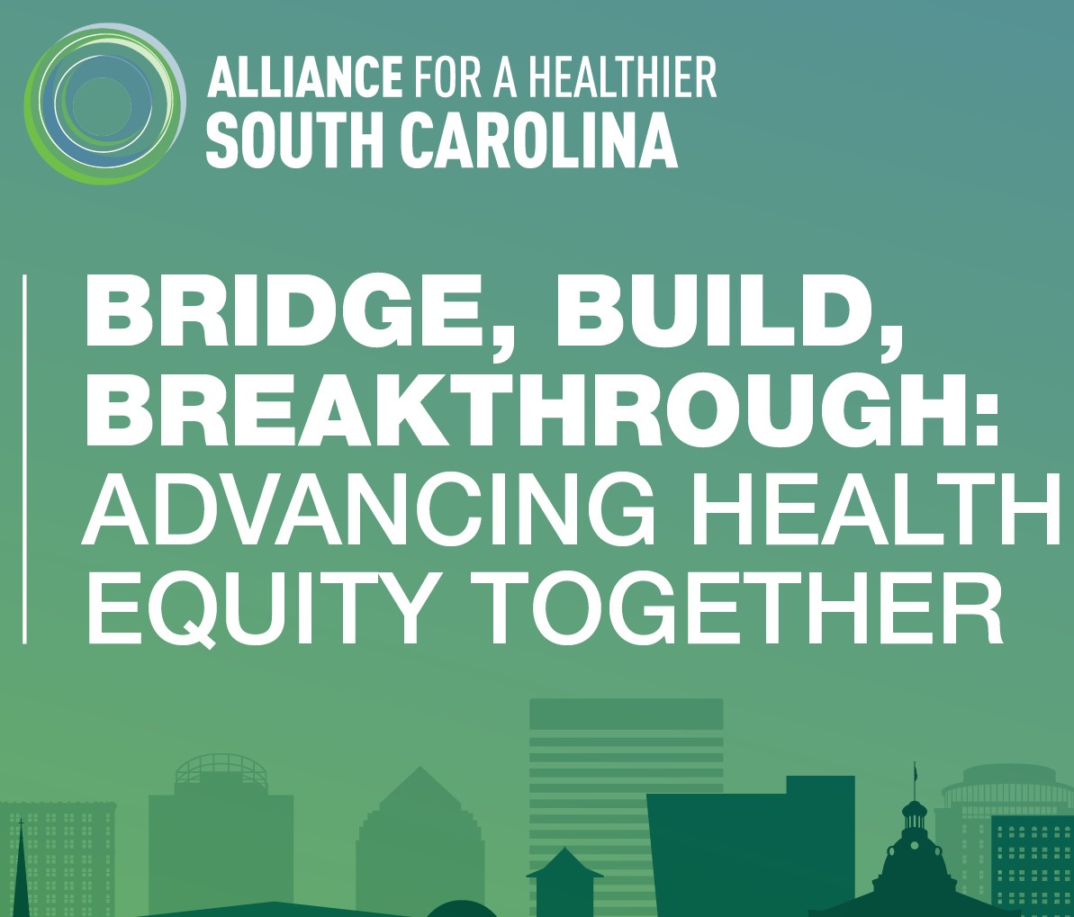 Join the Alliance for a Healthier South Carolina  April 17 for the 7th Annual SC Health Equity Summit! Learn more: tinyurl.com/4jfxs6ex  #HealthEquity #southcarolina #sc #healthcare #publichealth #bridges #building #advancinghealth #together