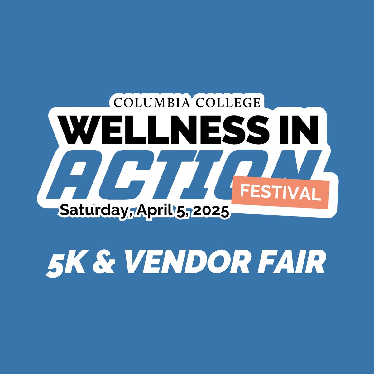 Are you ready to RUN? 🏃 Join us at the Wellness In Action Festival this Saturday, April 5th, for our 5K Walk/Run/Roll. 

Don’t miss this opportunity to join in prioritizing health and wellness in the 29203 area. Visit bit.ly/4hHscTl to learn more!
