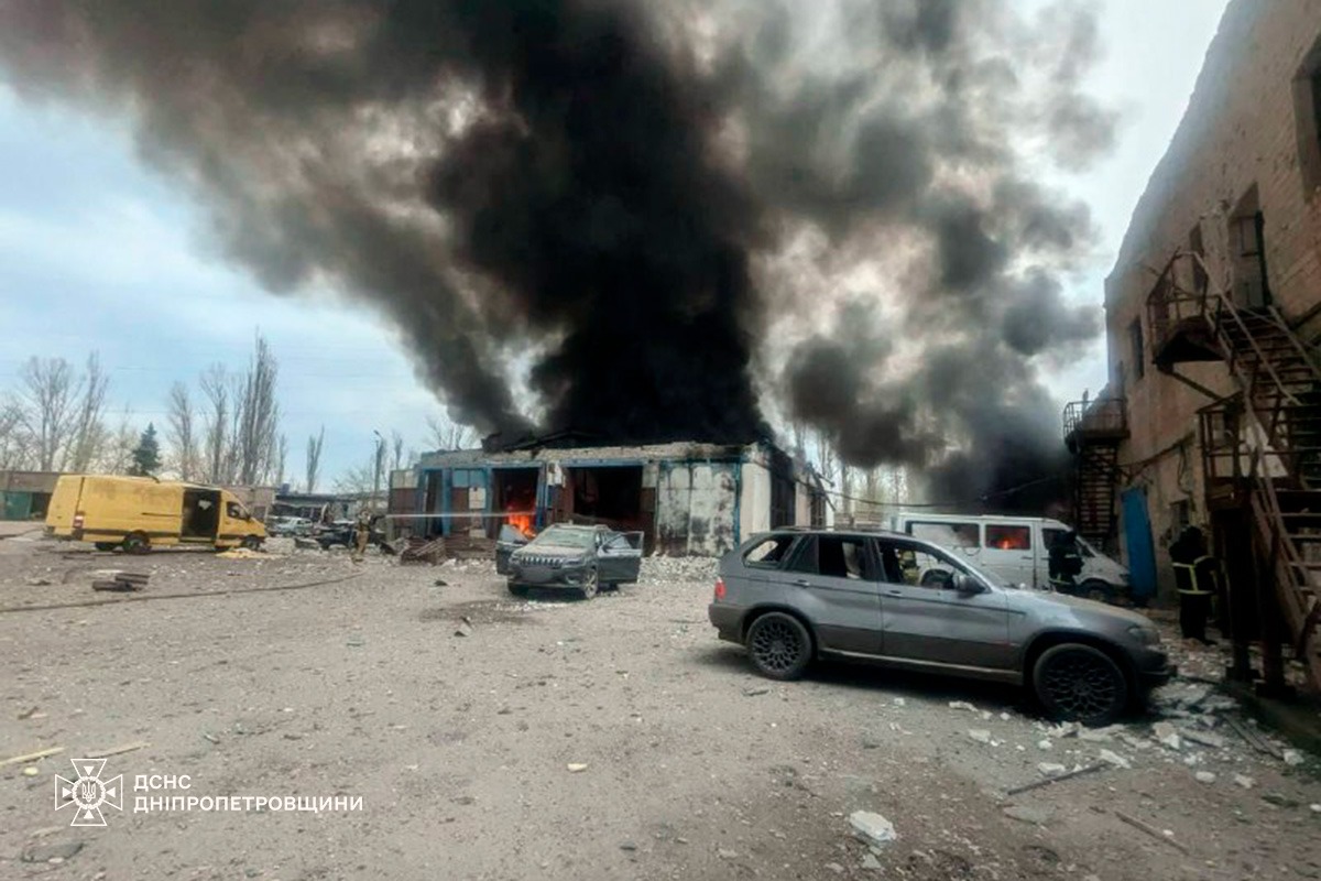 ZelenskyyUa's tweet photo. A targeted Russian missile strike on Kryvyi Rih. All necessary services are on site, working to mitigate the consequences of the shelling and to help people. Some people are wounded, and they are receiving medical assistance. As of now, it is known that, tragically, four lives were claimed by this strike, all of them civilians. My condolences to their families and loved ones.

Everywhere in the world, such strikes are called by the same name—terror. The only way to stop this is by applying sufficient pressure on Moscow, on the Russian system, forcing them to abandon war and terror. And this depends on our partners—on the United States, on Europe, on other countries of the world.

What separates us all from at least a complete and unconditional cessation of strikes is the lack of Russia's consent to end the war, and only the world's pressure can ensure such consent. 

Furthermore, all such Russian strikes prove that Ukraine needs a sufficient number of air defense systems and missiles to protect all people in Ukraine from Russian terror. We are working with all our partners toward this goal and we thank everyone who is helping us. We are grateful to everyone who understands that pressure on Russia and stable support for Ukraine are essential.