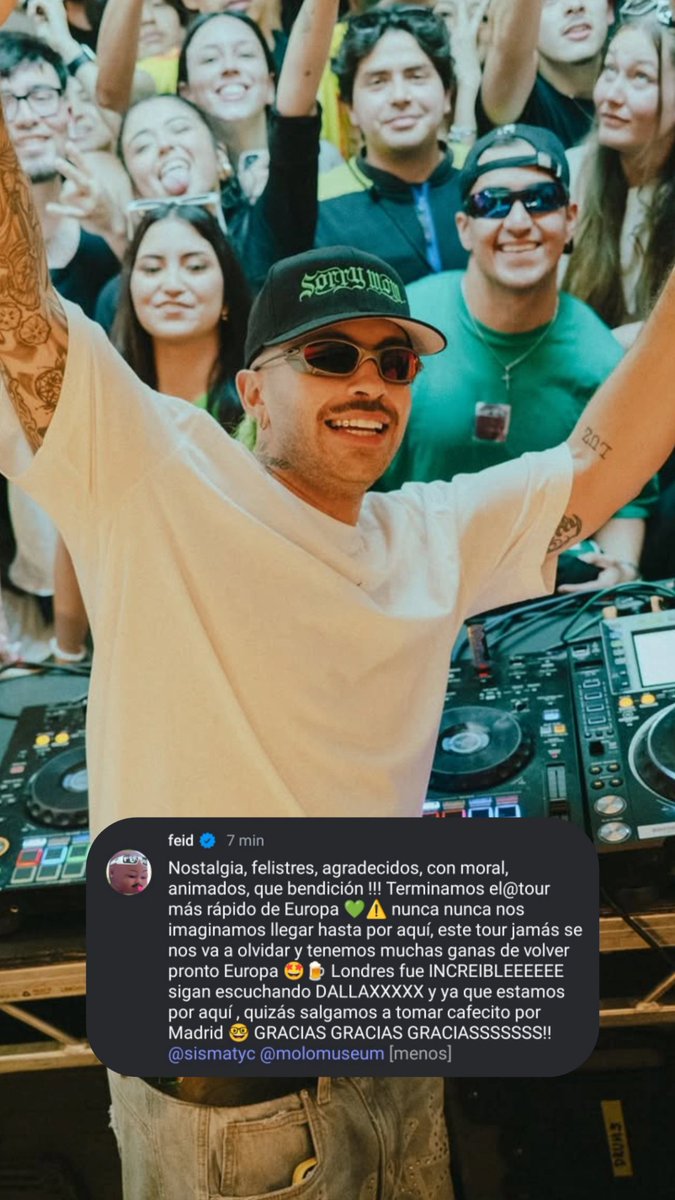 Madrid 👀💚🔥.. #feid #ferxxo #europefastesttour