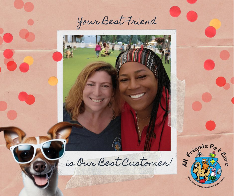 Exciting things are happening at All Friends Pet Care! 😊 We'll be taking a break from regular social media posts to focus on our services to better serve your furry friends. 🐾 Thank you for your continued support! 

#allfriendspetcare #PetSitting #DogWalking #PetCommunity