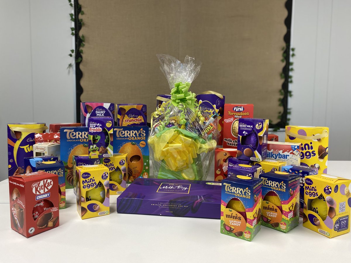 Tickets for the Easter Raffle will be on sale until Friday. £1 a strip and over 30 prizes to be won!! 🐰🐣