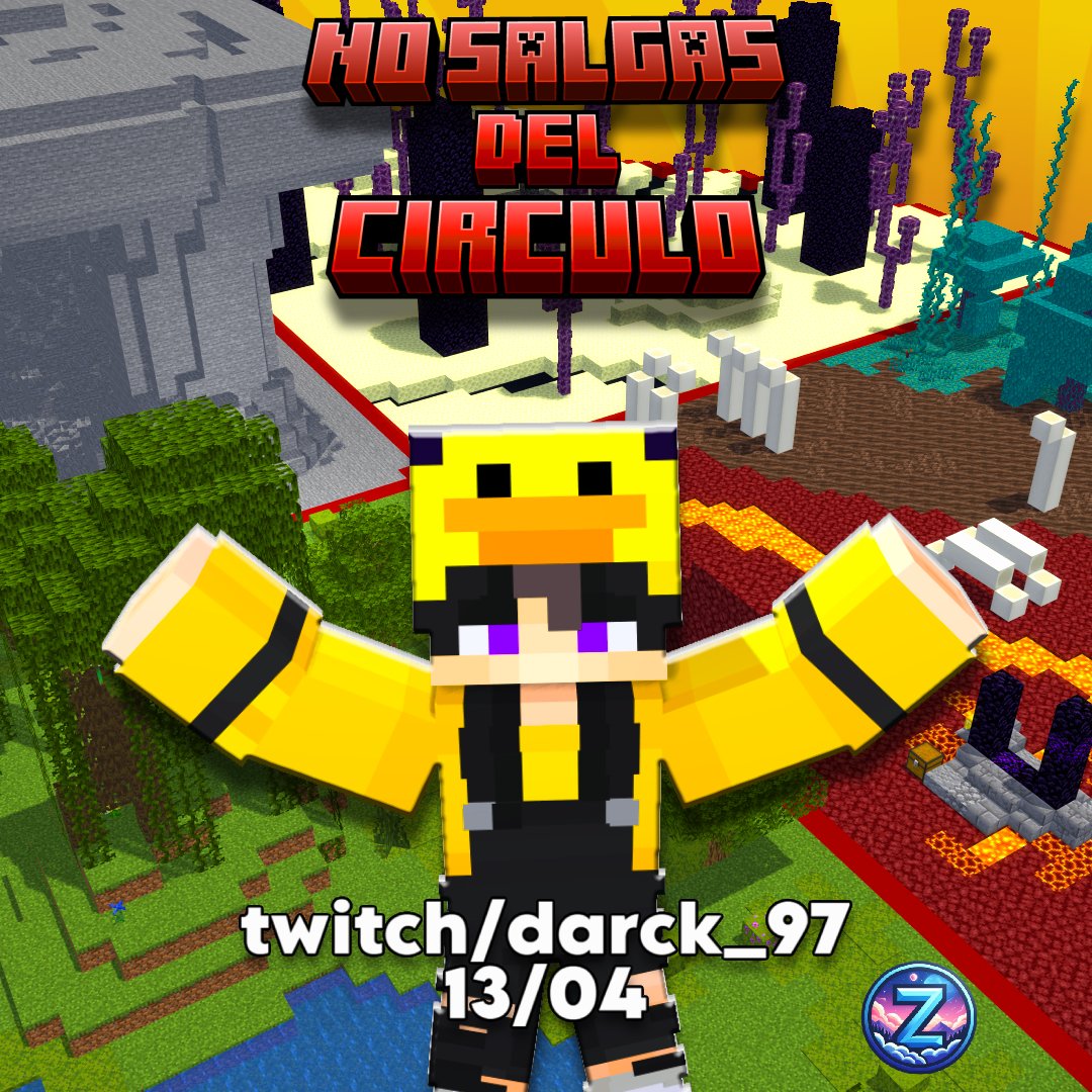 ✅NO SALGAS DEL CIRCULO✅

-⭕️No salgas del circulo con diferentes minijuegos
-📆Domingo 13 de abril (13/04/2025)
-💙Gracias por el host  <a href="/ZephyHosting/">ZephyHosting</a> 
-💯124-150 jugadores
-💰Un abrazo y un pato :D
- Se agradece un🔄❤ 

Para participar comenta y te mandare el enlace de discord