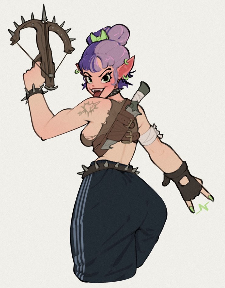 XaviPous's tweet photo. elven huntress https://t.co/H6P3cPF6Az