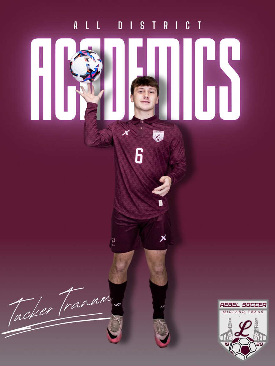 LHSBoysSoccer (@lhs_rebelsoccer) on Twitter photo Our rebels are students before they are athletes. These young men have to maintain a 3.5 or higher to receive academic honors. Congratulations on your hard work in the classroom! <a href="/amlopez4/">Amanda Lopez</a> <a href="/a_acosta_jr/">Alfred Acosta Jr</a> <a href="/Wesley_A_Torres/">Wes Torres</a> <a href="/Legacyrebels/">Midland Legacy High School</a> <a href="/AthleticsMISD/">Midland ISD Athletics</a> <a href="/AcademicsMISD/">Midland ISD Academics</a> Our rebels are students before they are athletes. These young men have to maintain a 3.5 or higher to receive academic honors. Congratulations on your hard work in the classroom! <a href="/amlopez4/">Amanda Lopez</a> <a href="/a_acosta_jr/">Alfred Acosta Jr</a> <a href="/Wesley_A_Torres/">Wes Torres</a> <a href="/Legacyrebels/">Midland Legacy High School</a> <a href="/AthleticsMISD/">Midland ISD Athletics</a> <a href="/AcademicsMISD/">Midland ISD Academics</a>