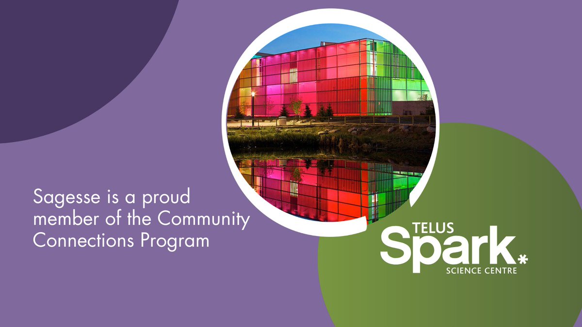 Sagesse (@sagessecalgary) on Twitter photo We're honoured to be part of the Spark Community Connections Program, which allows our clients to explore the Science Centre, foster relationships and enjoy meaningful moments of fun and discovery! 💫 💜 Thank you <a href="/TELUS_Spark/">TELUS Spark Science Centre</a>
#CommunityConnections #Grateful #supportcommunity We're honoured to be part of the Spark Community Connections Program, which allows our clients to explore the Science Centre, foster relationships and enjoy meaningful moments of fun and discovery! 💫 💜 Thank you <a href="/TELUS_Spark/">TELUS Spark Science Centre</a>
#CommunityConnections #Grateful #supportcommunity