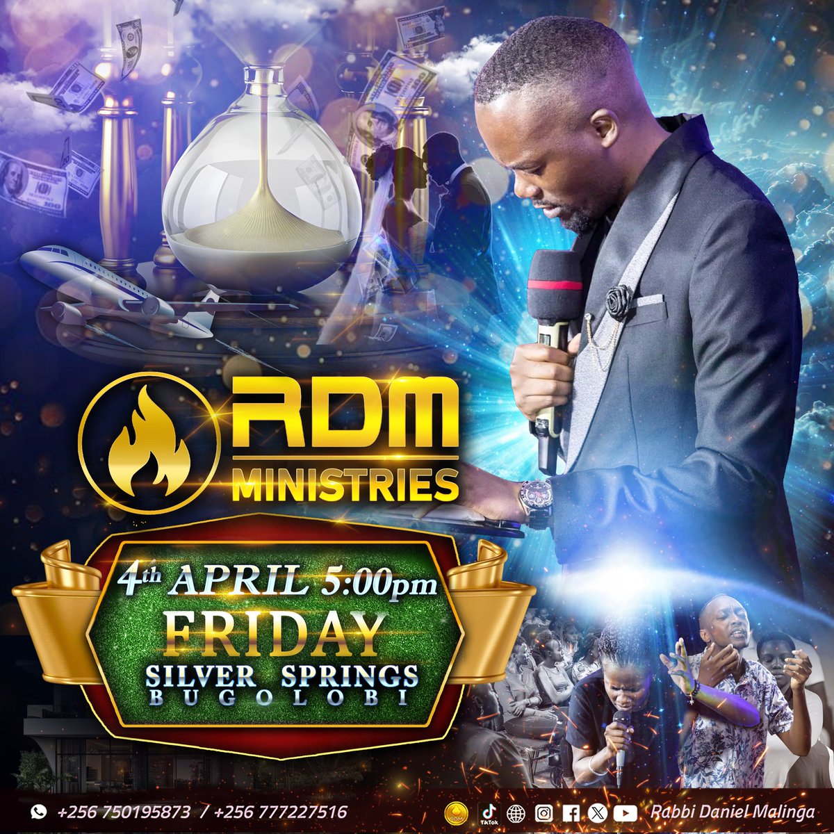 Join us this Friday evening as we delve into deeper Mysteries of God with Rabbi Daniel Malinga at Silver Springs Hotel, Bugolobi.
#RabbiDanielMalinga
