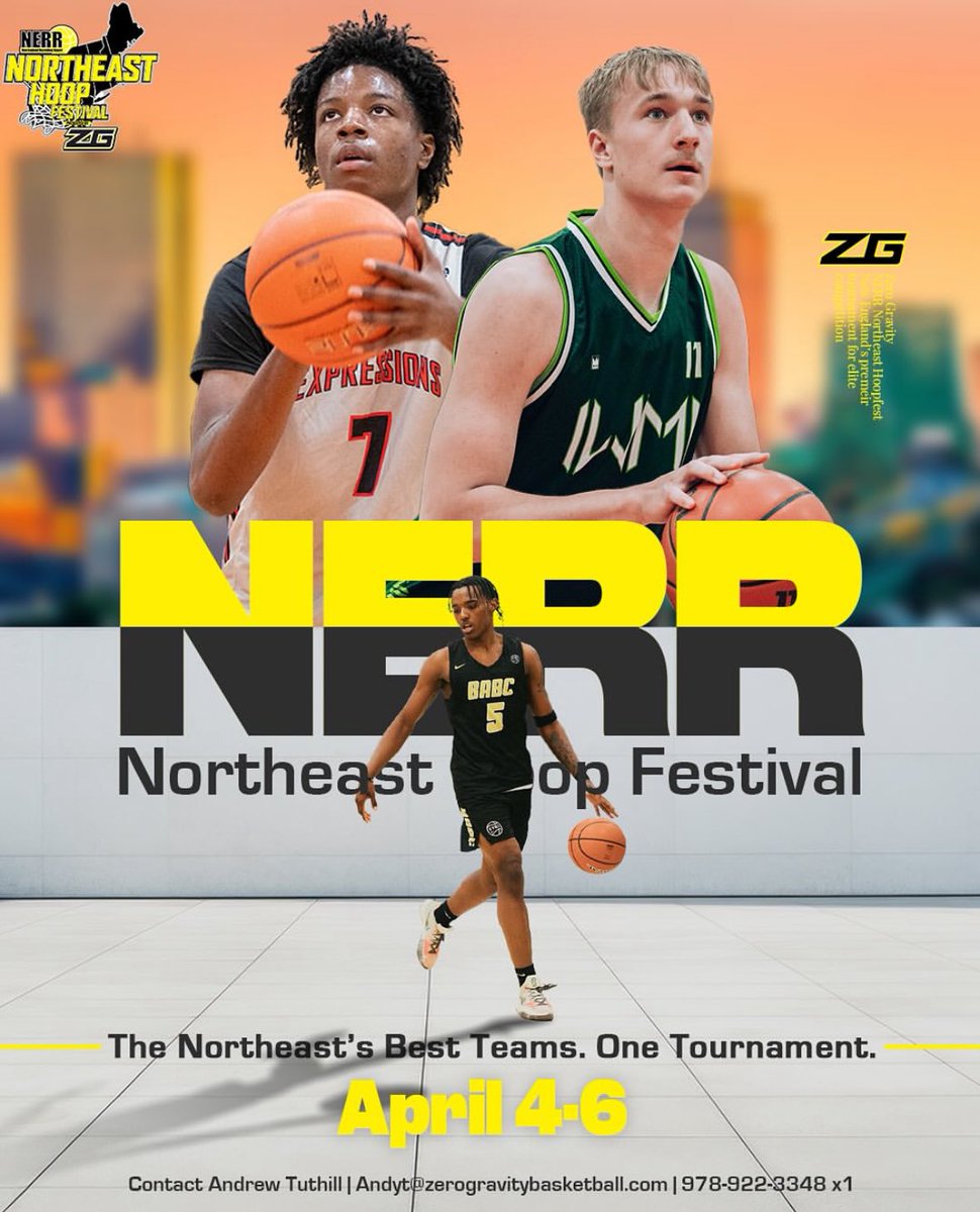 New England Recruiting Report NERRHoops (@nerrhoops) on Twitter photo The annual <a href="/ZeroGravityBB/">Zero Gravity Basketball</a> Northeast Hoop Festival takes place this weekend!
<a href="/DylanThayer0/">Dylan Thayer</a> has five players to start our previews for the weekend!
newenglandrecruitingreport.com/in-the-news/fi… The annual <a href="/ZeroGravityBB/">Zero Gravity Basketball</a> Northeast Hoop Festival takes place this weekend!
<a href="/DylanThayer0/">Dylan Thayer</a> has five players to start our previews for the weekend!
newenglandrecruitingreport.com/in-the-news/fi…