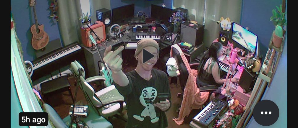 I forgot to update my twitter. So I'm popping back out in this music world. I stepped back to get my head and my heart right. I just put up security cameras in my studio so I can passively capture special moments while I'm locked in. No more clearing data or stopping to set up