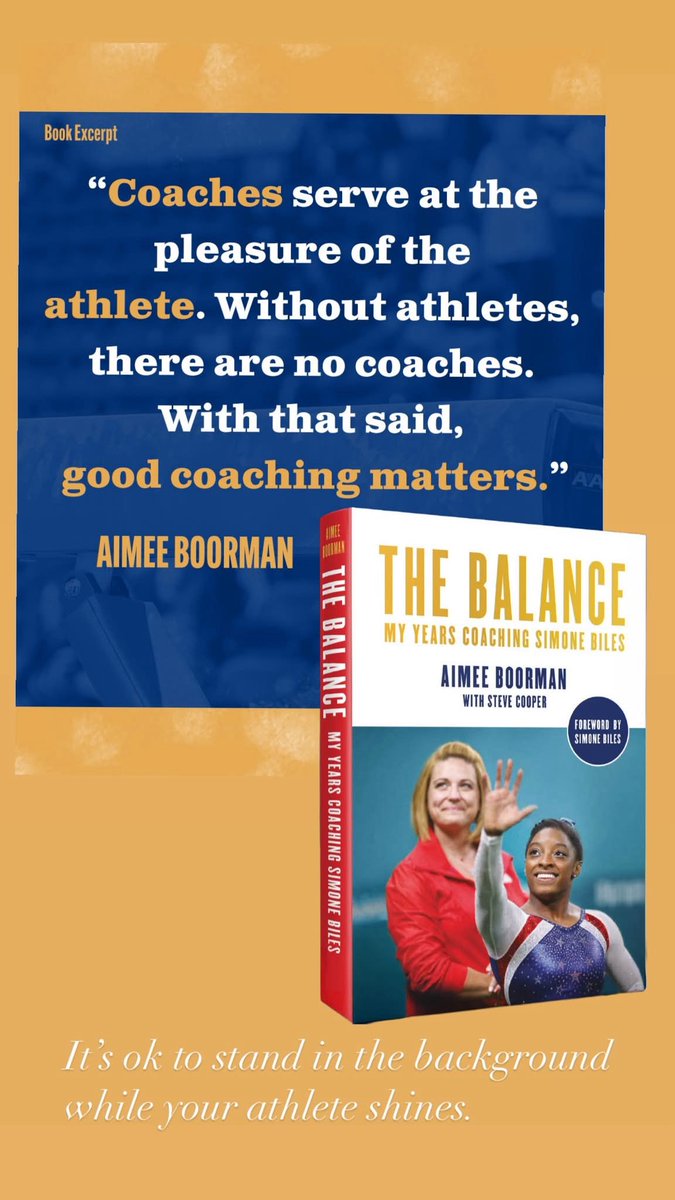It’s ok to stand in the background and let your athletes shine.