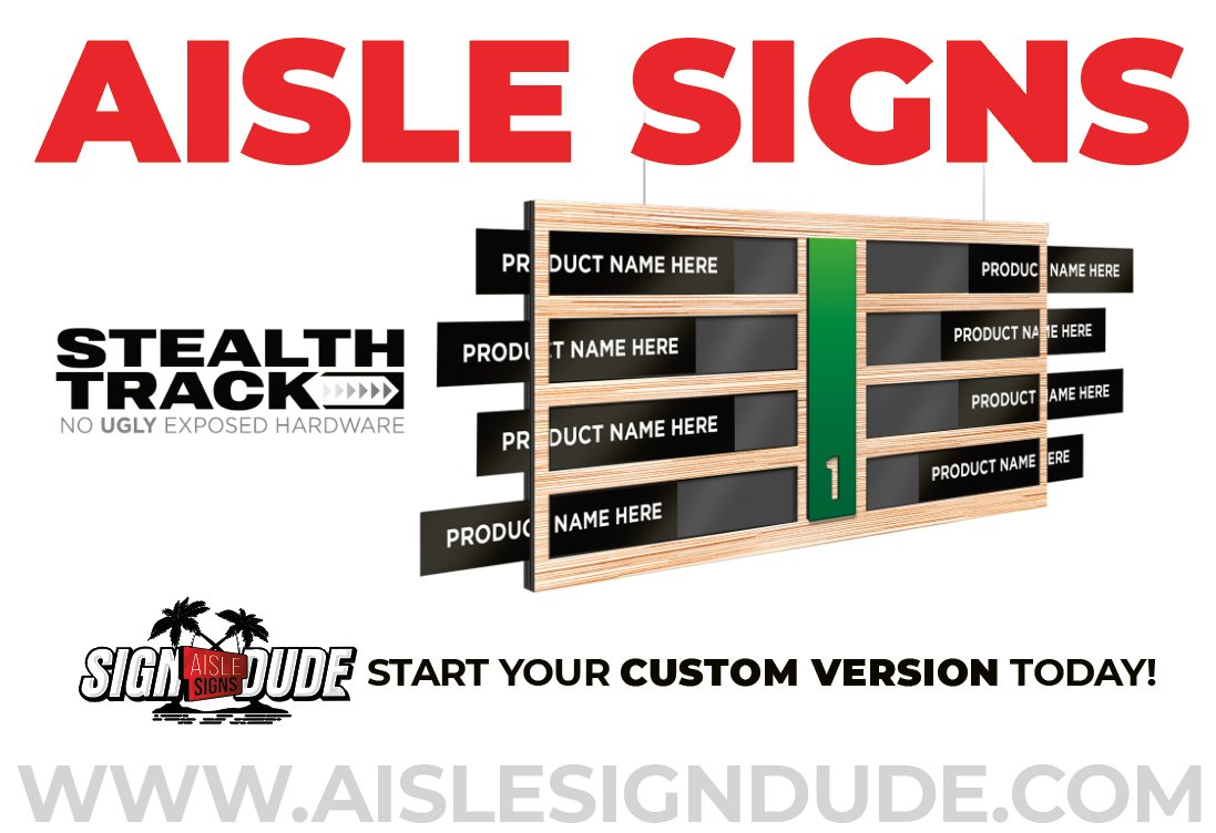 Aisle Sign Dude tweet media