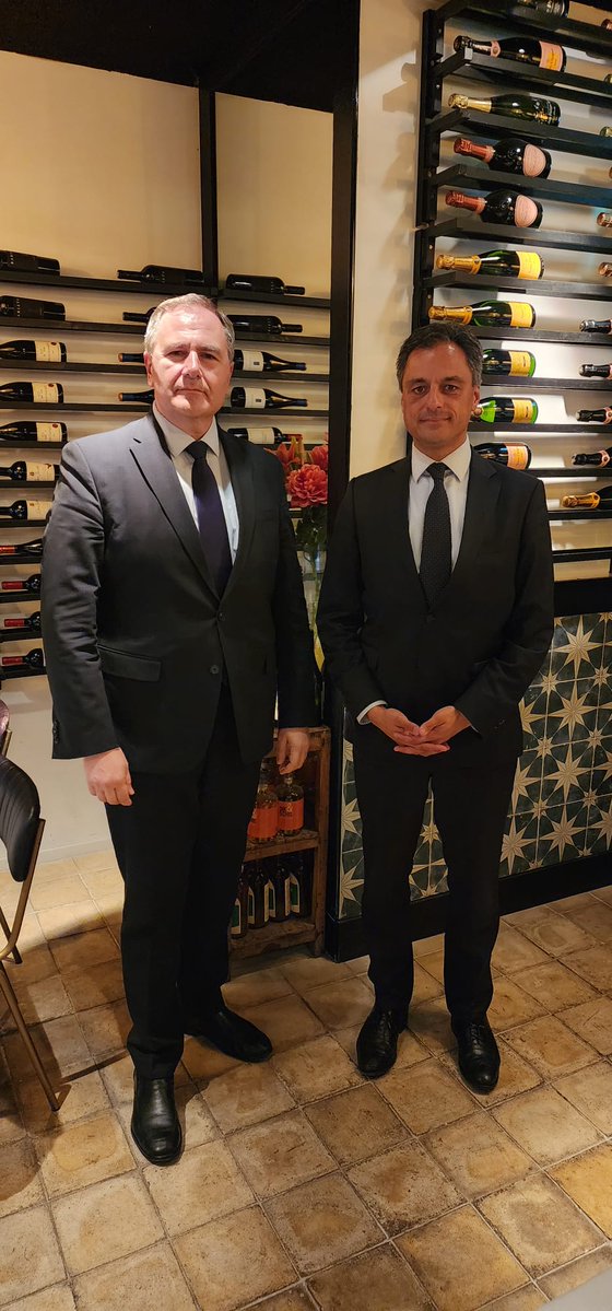 Today we held consultations between 🇲🇰&amp;🇳🇱 on European integration, with inspiring discussions on range of topics that connect us - perspectives of EU enlargement and merit based accession, as well as geopolitical challenges and security.