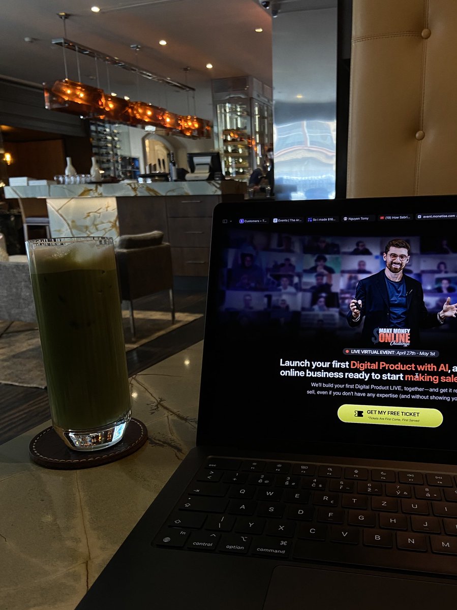 nguyentomyy's tweet image. iman’s running one of the best webinar funnels I’ve ever seen

he’s prolly gonna make millions in a day

i’ve funnel hacked his entire strategy including his exact ads

if you want me to send that over to you for free

repost and comment the word “iman”