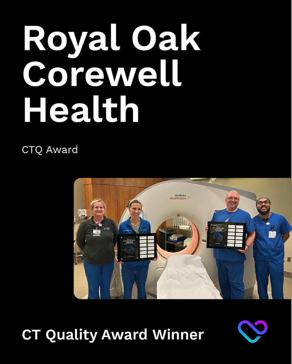 Heartflow (@heartflow) on Twitter photo Consistent excellence! Royal Oak Corewell Health has achieved their 24th CT Quality Award for Q4 2024. Their sustained dedication to providing high-quality diagnostic imaging is truly commendable. Congratulations!
<a href="/CorewellHealth/">Corewell Health</a> #Heartflow #FFRCT #CCTA #AI #yesCCT Consistent excellence! Royal Oak Corewell Health has achieved their 24th CT Quality Award for Q4 2024. Their sustained dedication to providing high-quality diagnostic imaging is truly commendable. Congratulations!
<a href="/CorewellHealth/">Corewell Health</a> #Heartflow #FFRCT #CCTA #AI #yesCCT