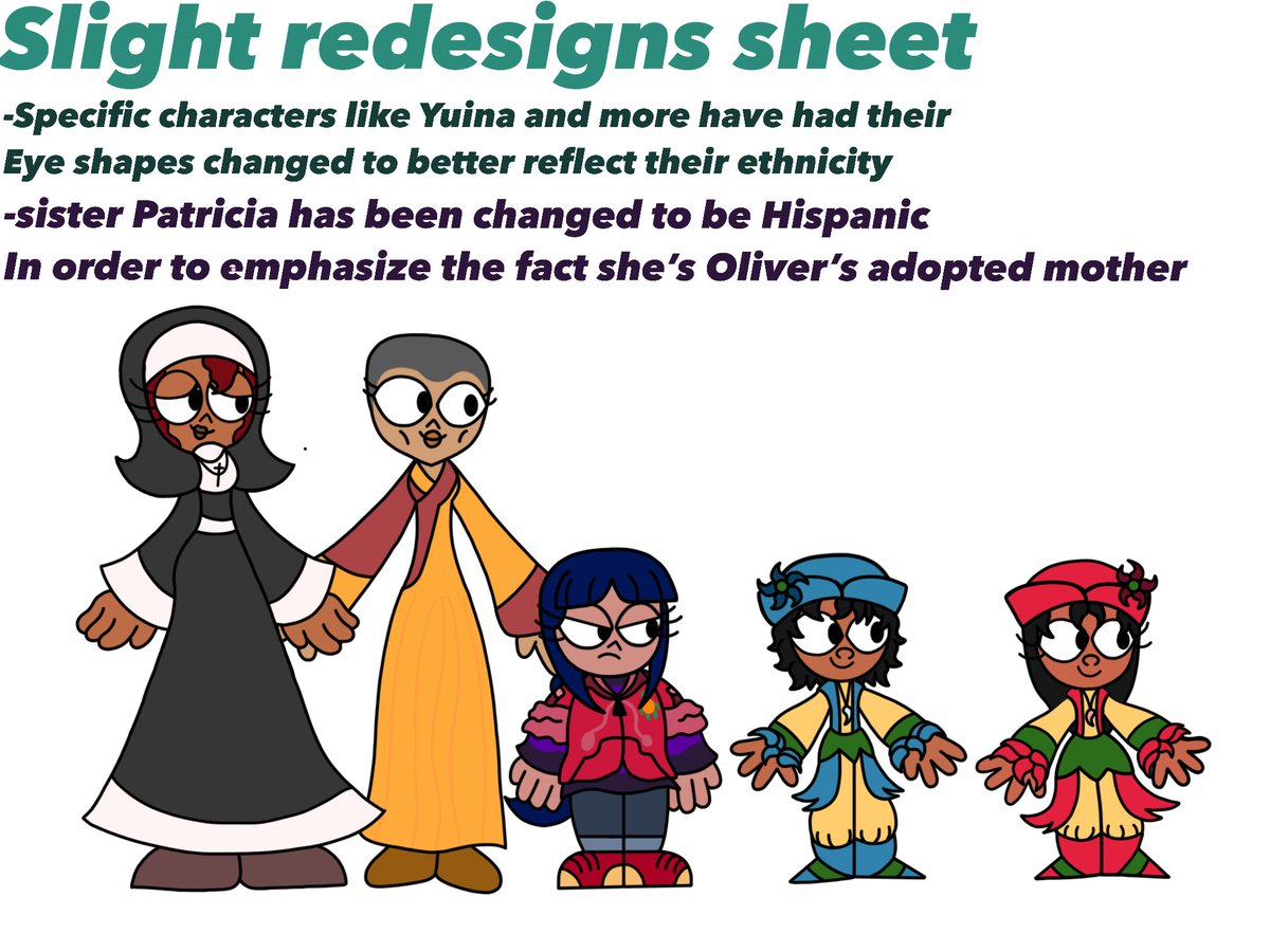 Slight redesigns sheet 
felt like doin this