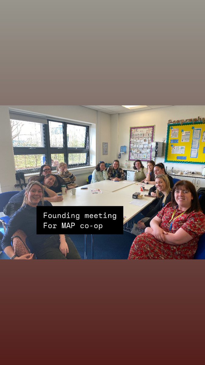 Founding meeting for MAP Co-op this evening. 
Members decide together how the co-op works and sort roles. 
Co-ops for us, by us