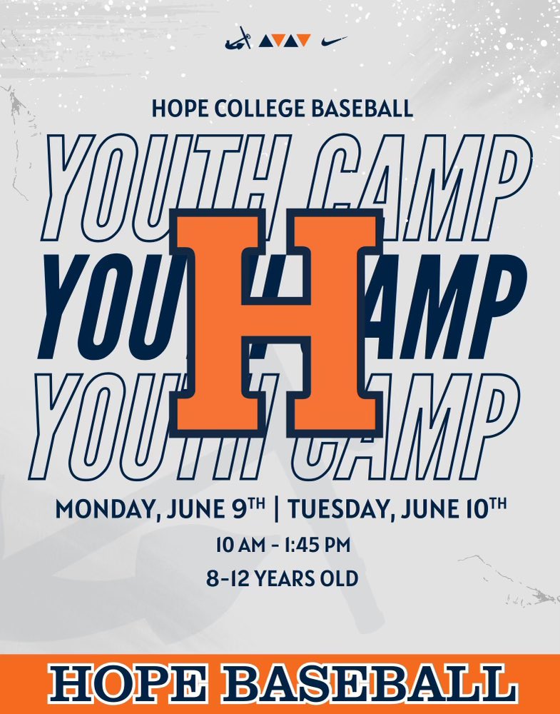 Mark your calendars❗️

hopecollegeeco.regfox.com/hope-baseball-…