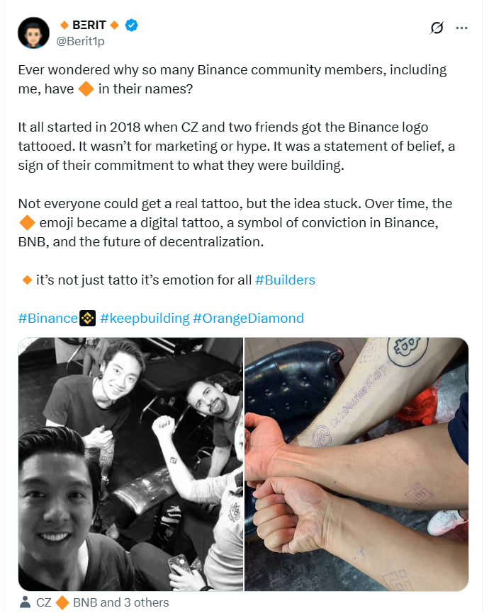 🔶 BNB tweet media