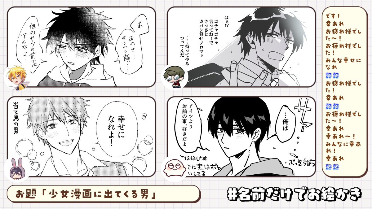 黒田、おめでとう。#名前だけでお絵かき 