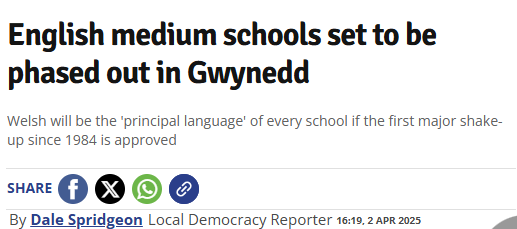 JacCymro1400's tweet image. Amazing news from Cyngor Gwynedd today, English medium schools to be completely phased out across the county and transitioned to be Welsh medium schools.