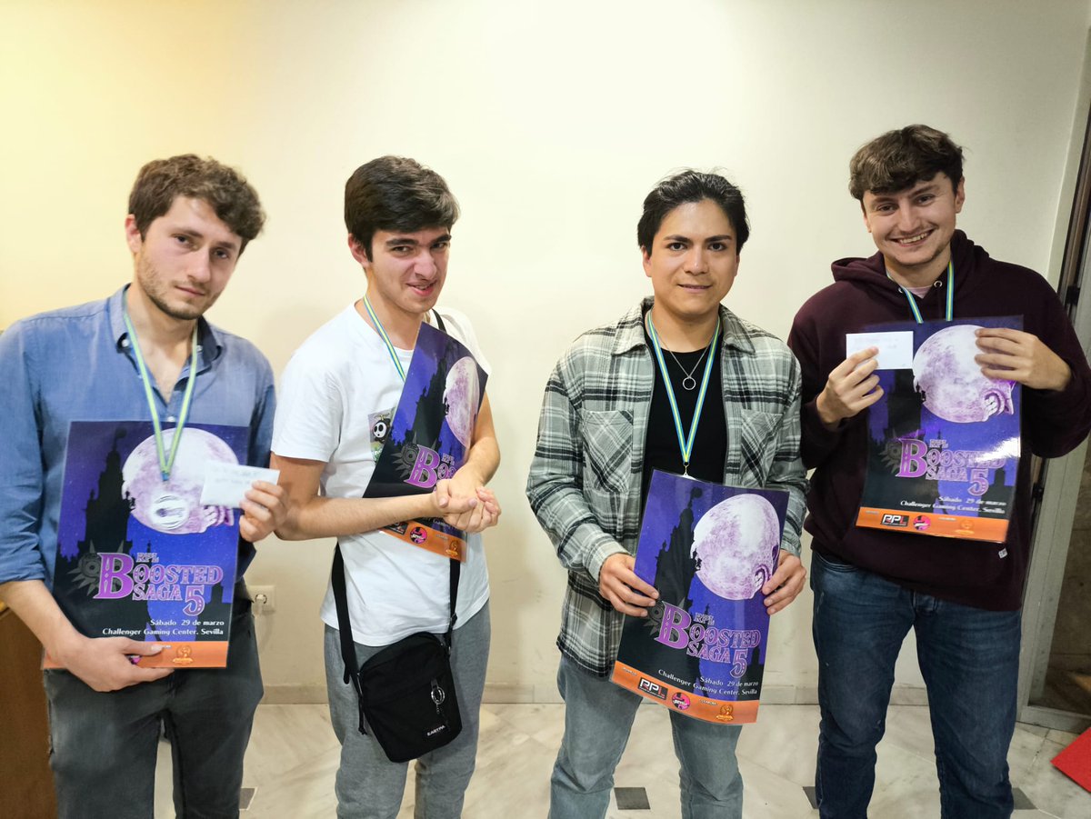RP League (@rankedplayers) on Twitter photo Bueno, bueno, se viene el hilo de ganadores del Boosted Saga 5 que se jugó este fin de semana 🧵
TOP 4 SINGLES 🏆
🥇 <a href="/eltonif79/">Toni F</a>
🥈 <a href="/IvanRomeroSSB/">IvándeSevilla</a>
🥉 <a href="/ManoloBolos/">GP | Manolo🐕🦺</a>
4️⃣ <a href="/Jasku_Jask/">Jasku</a> Bueno, bueno, se viene el hilo de ganadores del Boosted Saga 5 que se jugó este fin de semana 🧵
TOP 4 SINGLES 🏆
🥇 <a href="/eltonif79/">Toni F</a>
🥈 <a href="/IvanRomeroSSB/">IvándeSevilla</a>
🥉 <a href="/ManoloBolos/">GP | Manolo🐕🦺</a>
4️⃣ <a href="/Jasku_Jask/">Jasku</a>