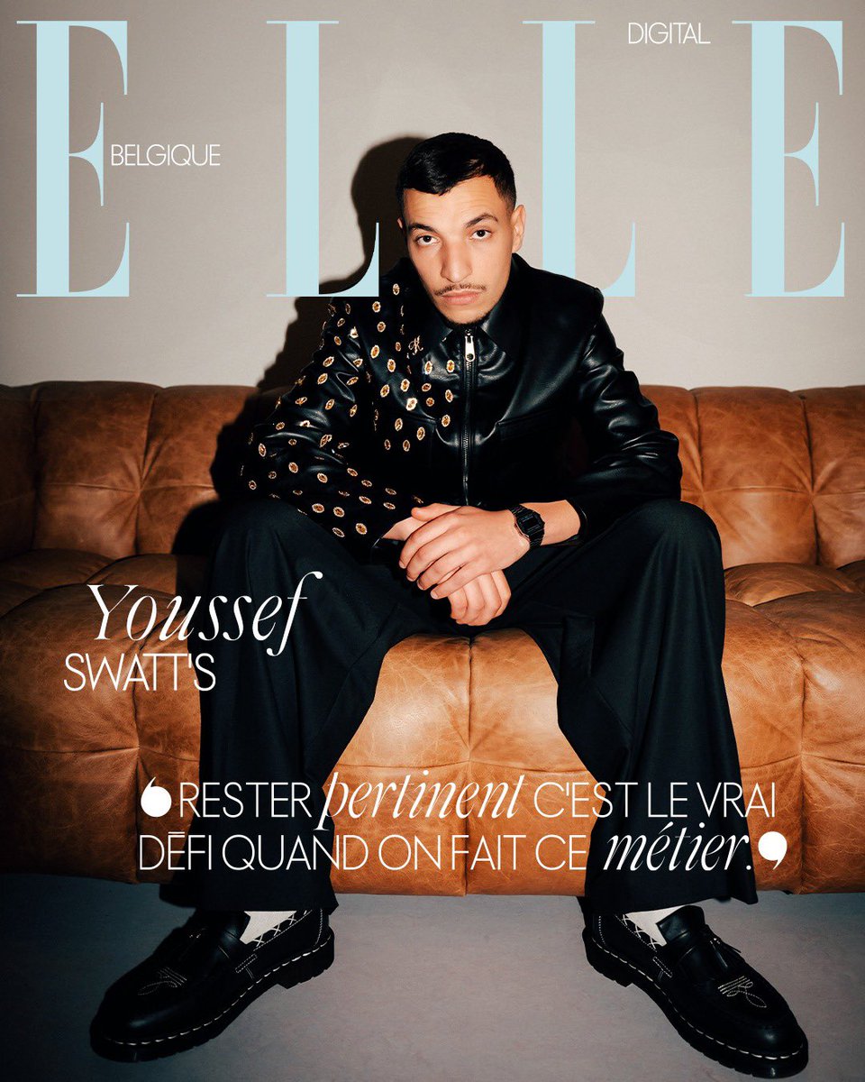 youssefswatts's tweet image. J’ai l’honneur d’être le premier rappeur à faire la cover de @ELLEBelgique 🇧🇪❤️