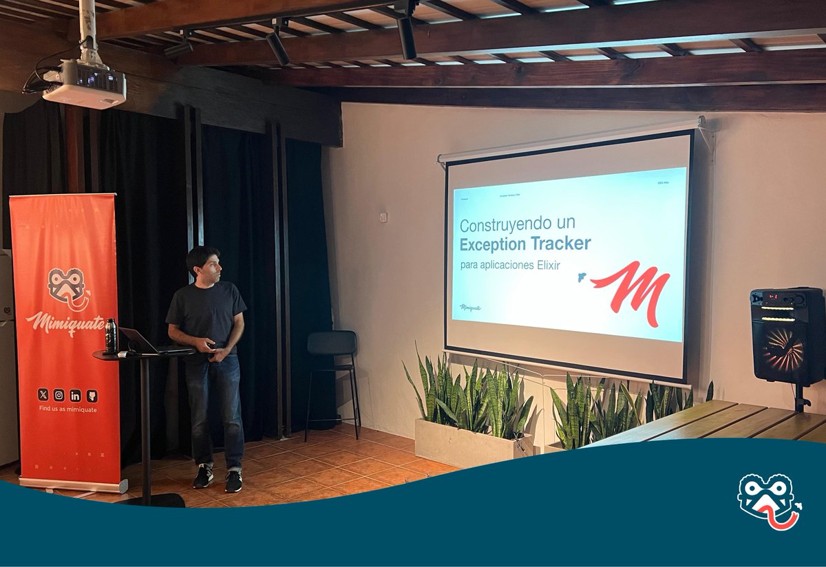 <a href="/grzuy/">Gonzalo</a> <a href="/juanazam/">Juan Manuel Azambuja</a> 🎉 Thanks everyone for joining our Montevideo Elixir Meetup tonight! Great talks, insightful discussions, and amazing community vibes.

Looking forward to seeing you all again soon! 🚀